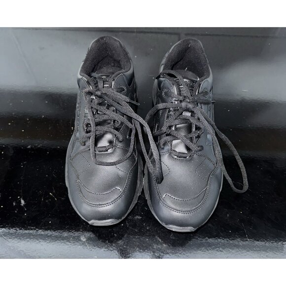 Propét Stability Walker Mens Leather Athletic Walking Shoes Size 9 E WIDE Black - Picture 4 of 8